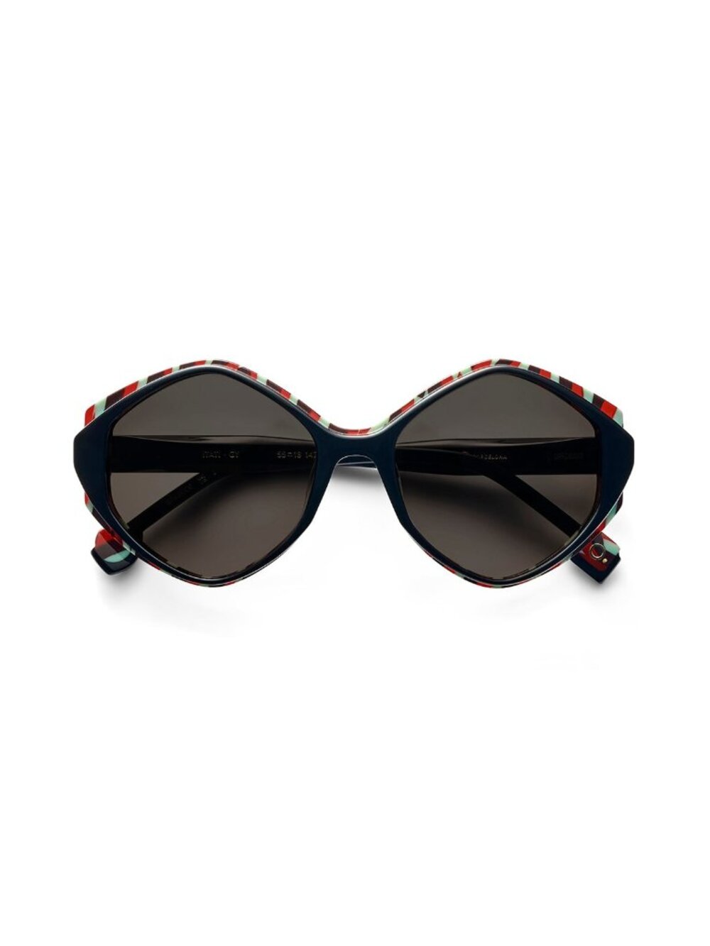 New Etnia Barcelona Women's Sunglasses Grey Acetate Frame ITATI GY 55